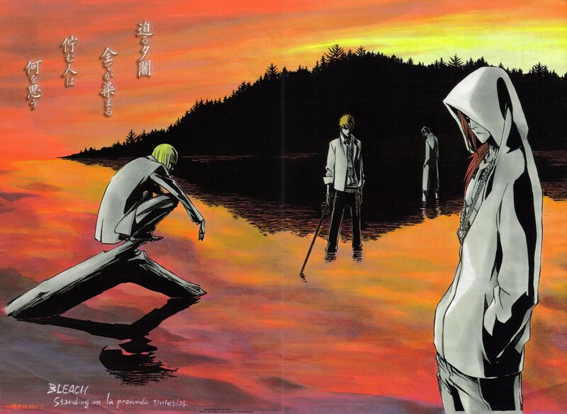 Three Characters on a Shore