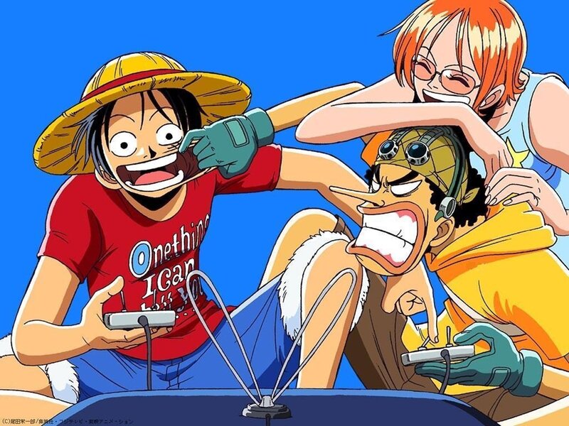 Three Characters Playing Game