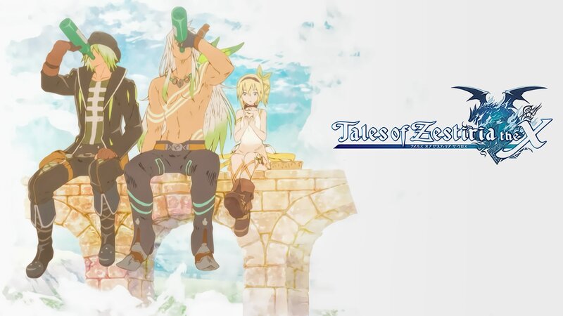 Three Characters Sitting — Blue