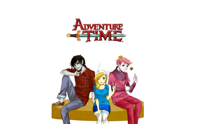 Three Characters Sitting — Red