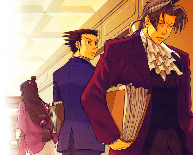 Three Characters Walking — Purple, Dramatic