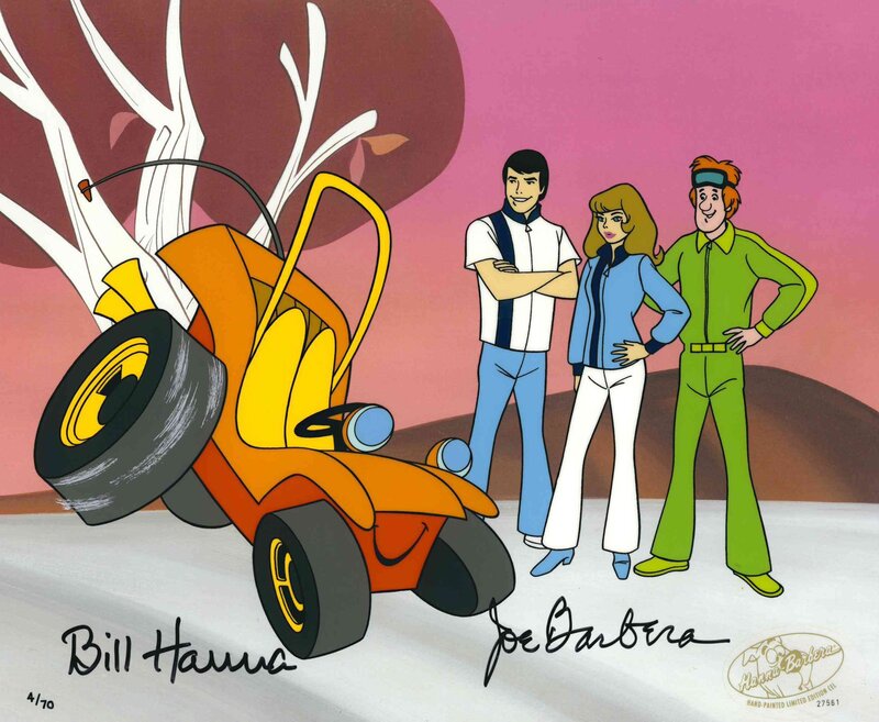 Three Characters with Car