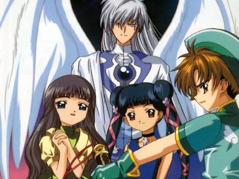 Three Characters with One Angel