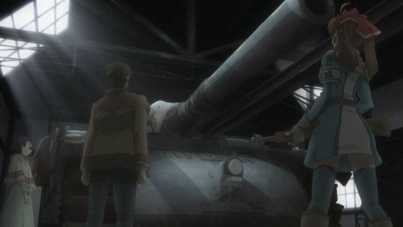 Three Characters with Tank