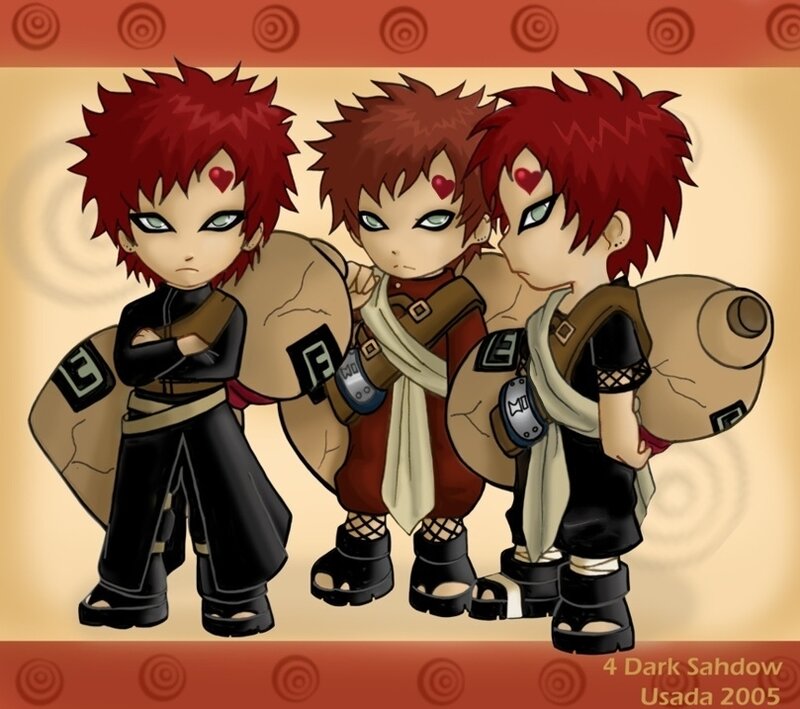 Three Chibi Characters