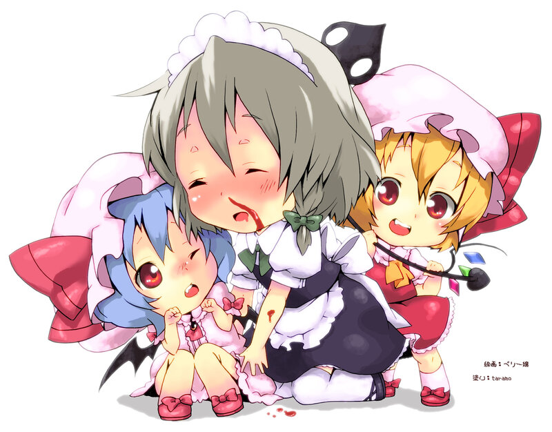 Three Chibi Girls