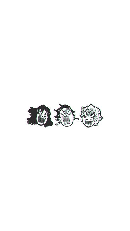 Three Chibi Heads