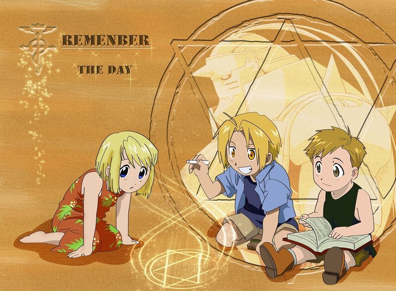 Three Children in a Circle
