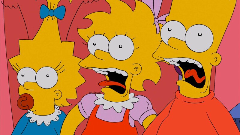 Three Children Screaming