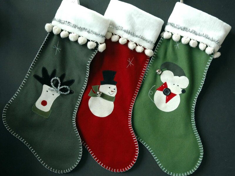 Three Christmas Stockings