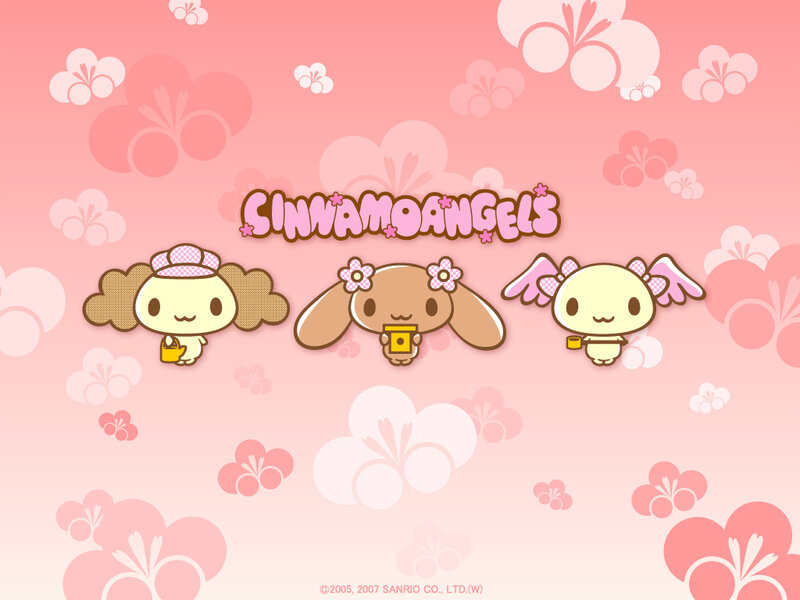 Three Cinnamoroll Characters