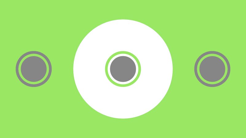 Three Circular Shapes