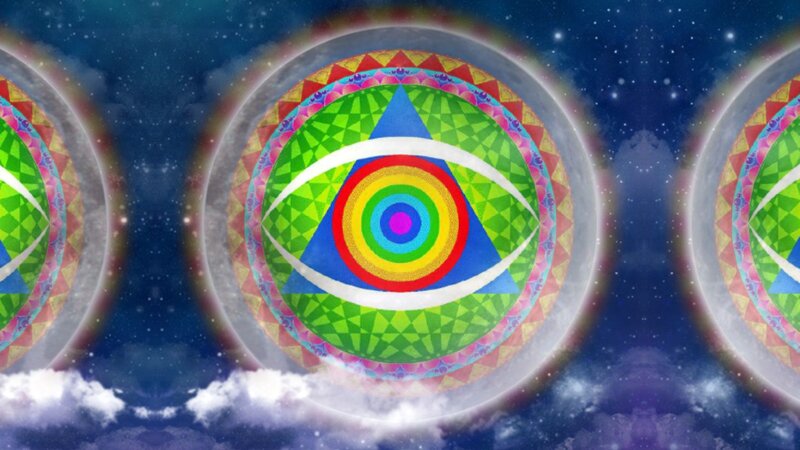 Three Circular Symbols