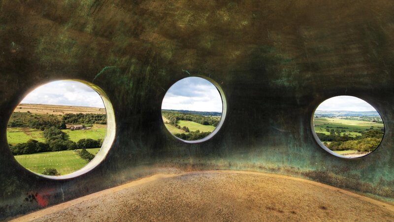 Three Circular Windows
