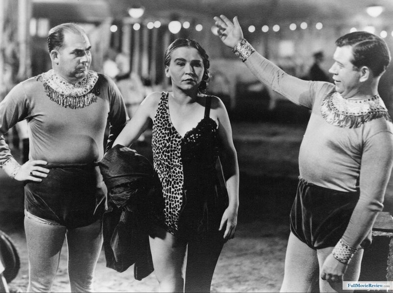 Three Circus Performers