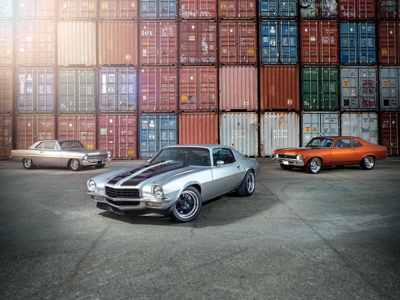 Three Classic American Cars