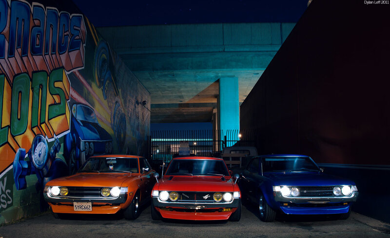 Three Classic Cars