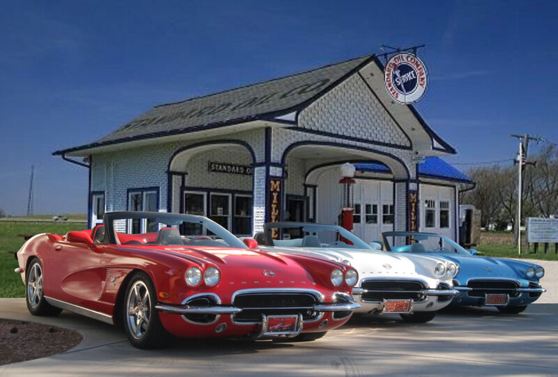 Three Classic Corvettes