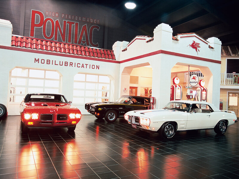 Three Classic Muscle Cars