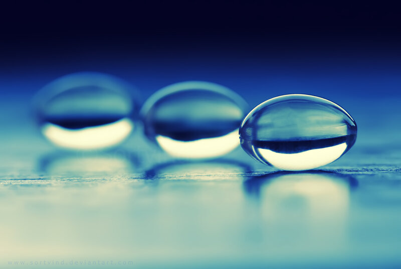 Three Clear Capsules