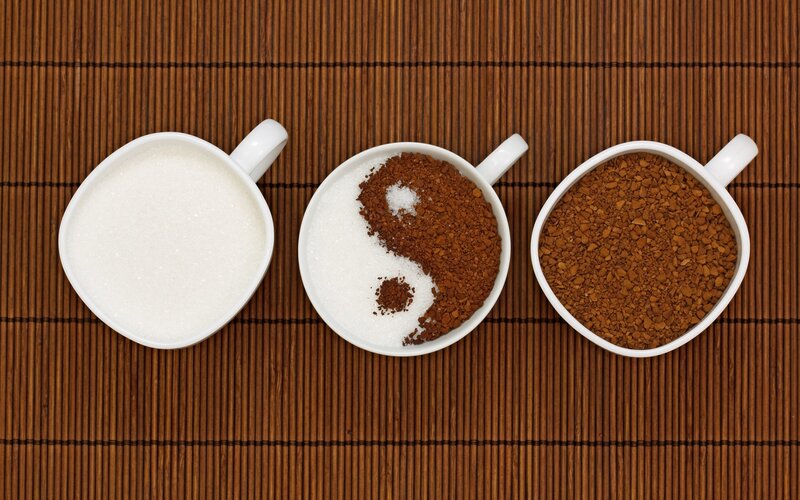 Three Coffee Cups — Brown