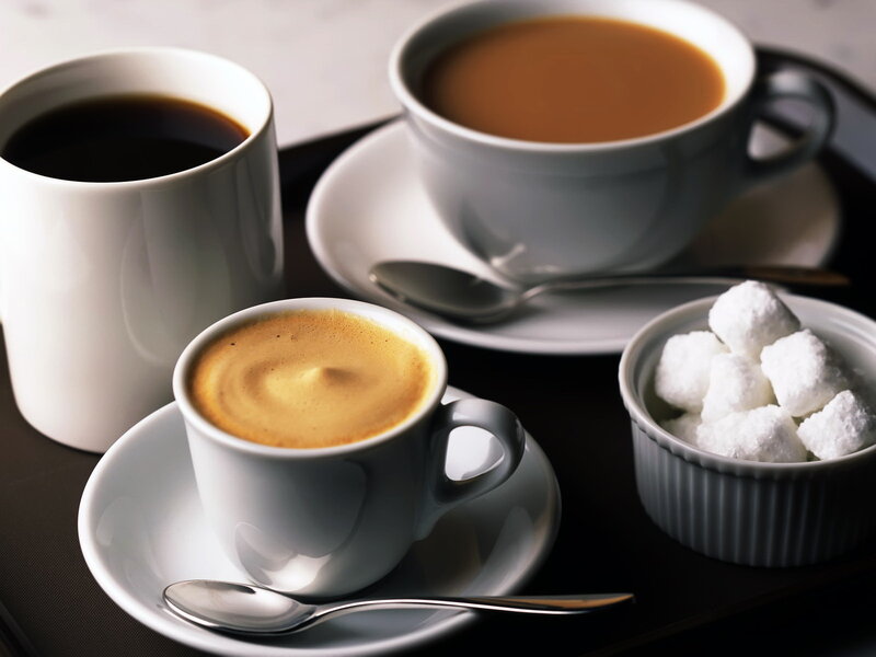 Three Coffee Cups
