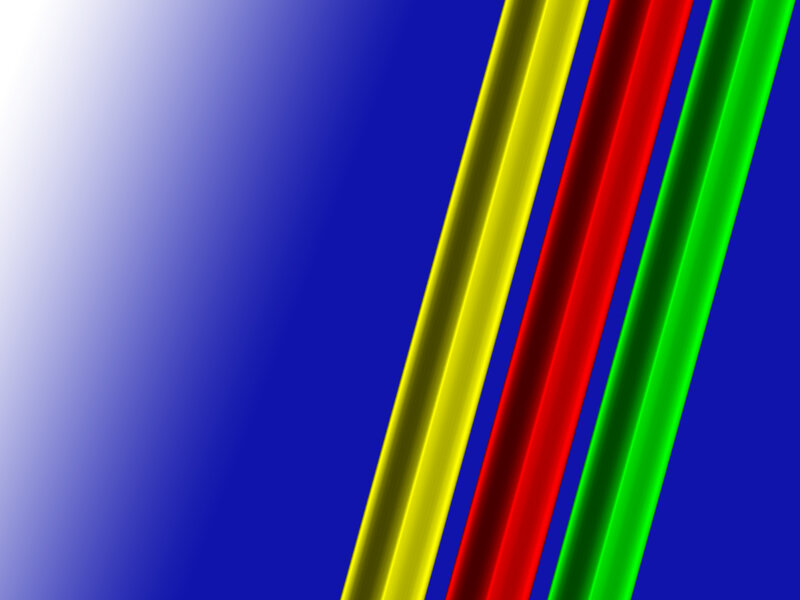 Three Colored Lines