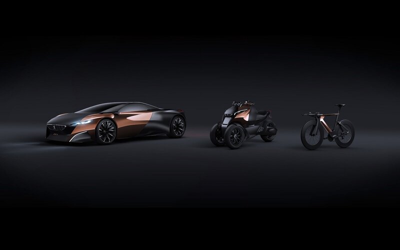 Three Concept Vehicles