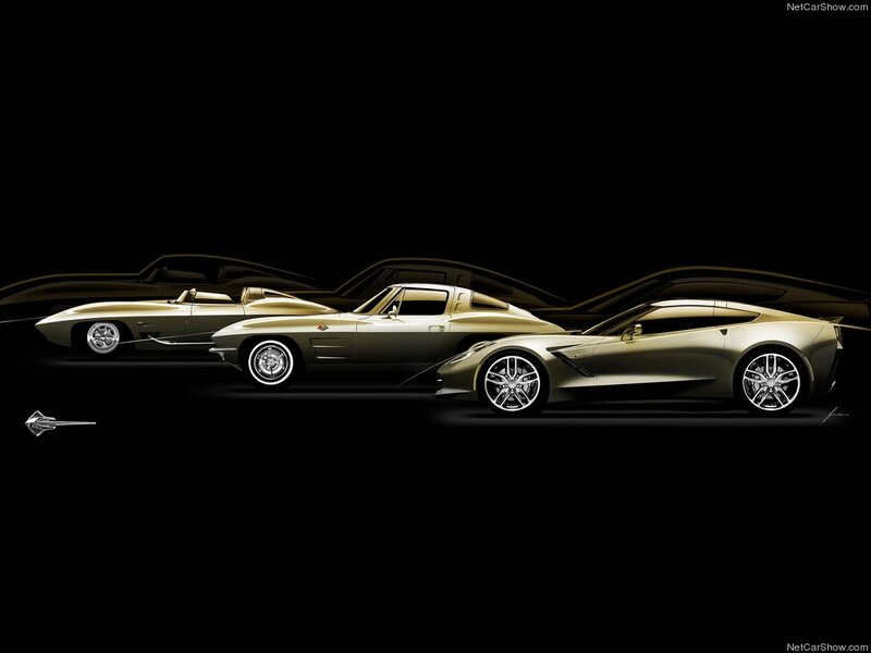 Three Corvette Cars