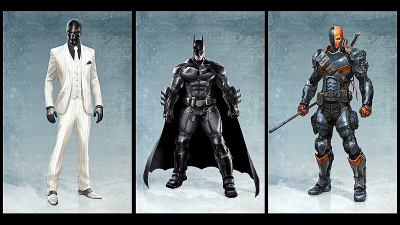 Three Costumed Characters — Black