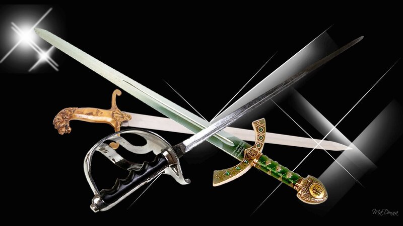 Three Crossed Swords