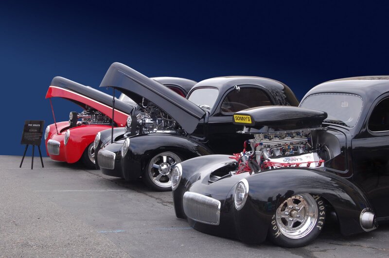 Three Custom Cars