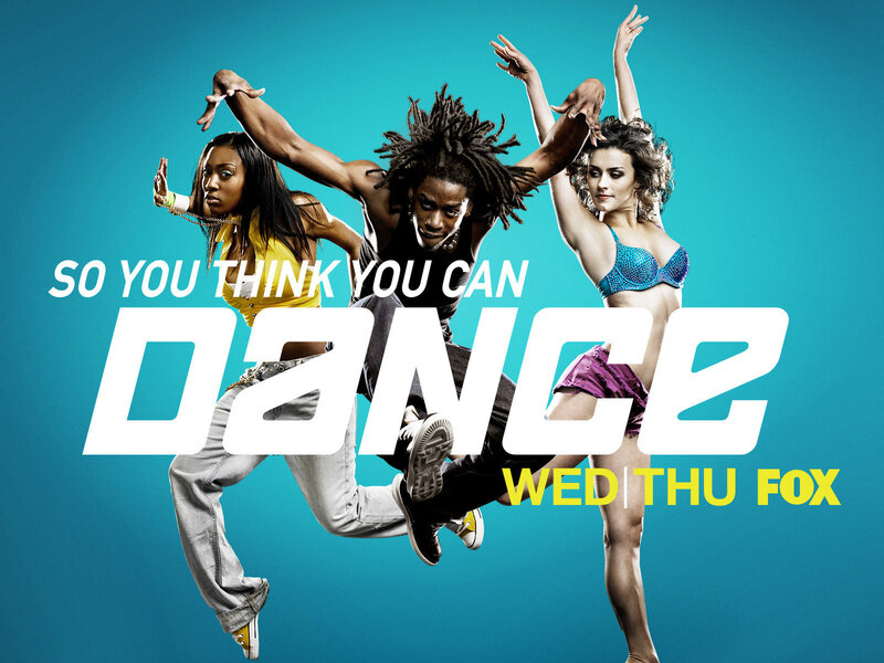 Three Dancers in Motion — Blue, Dynamic