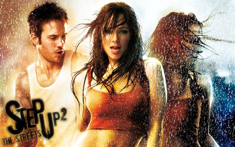 Three Dancers in Rain
