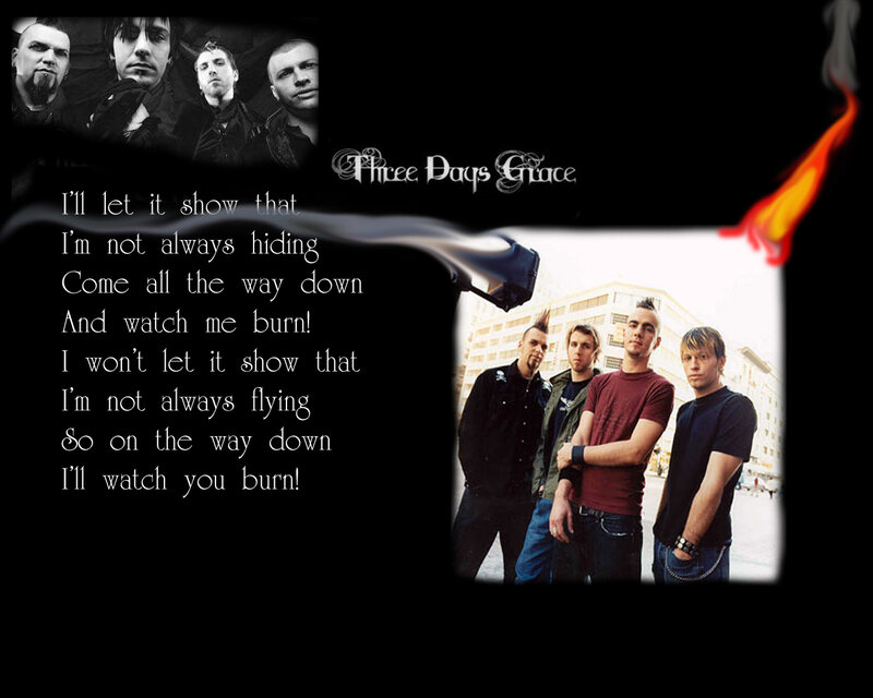 Three Days Grace band wallpaper