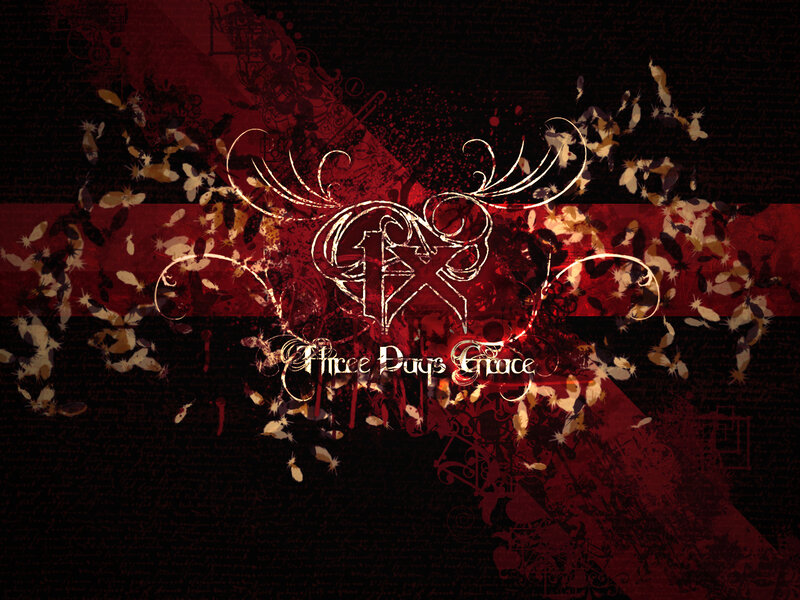 Three Days Grace Logo — Black