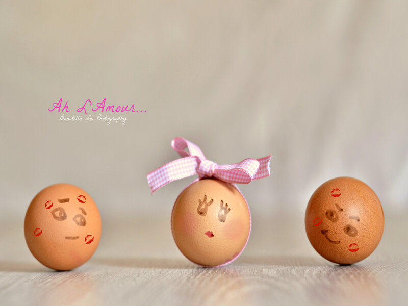 Three Decorated Eggs