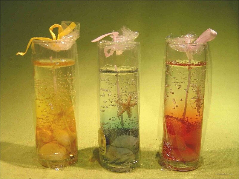 Three Decorative Candles