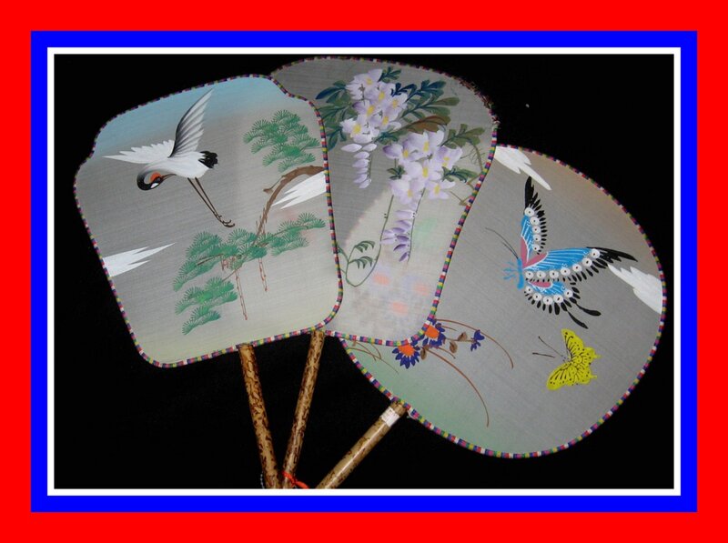 Three Decorative Fans