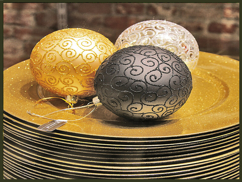 Three Decorative Ornaments