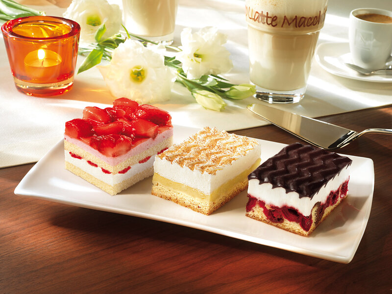 Three Dessert Slices