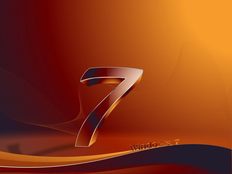 Three-dimensional Number Seven
