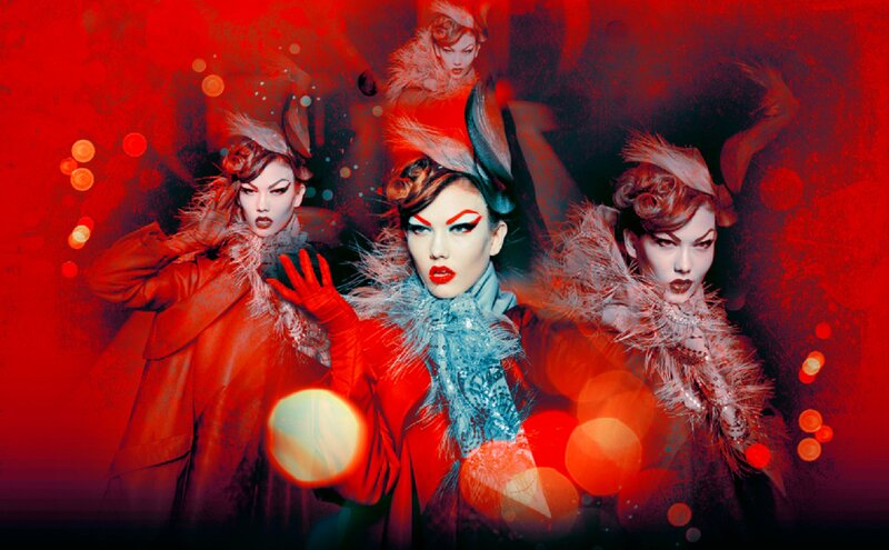 Three Drag Performers