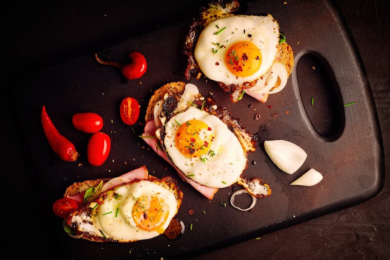 Three Egg Toast Servings