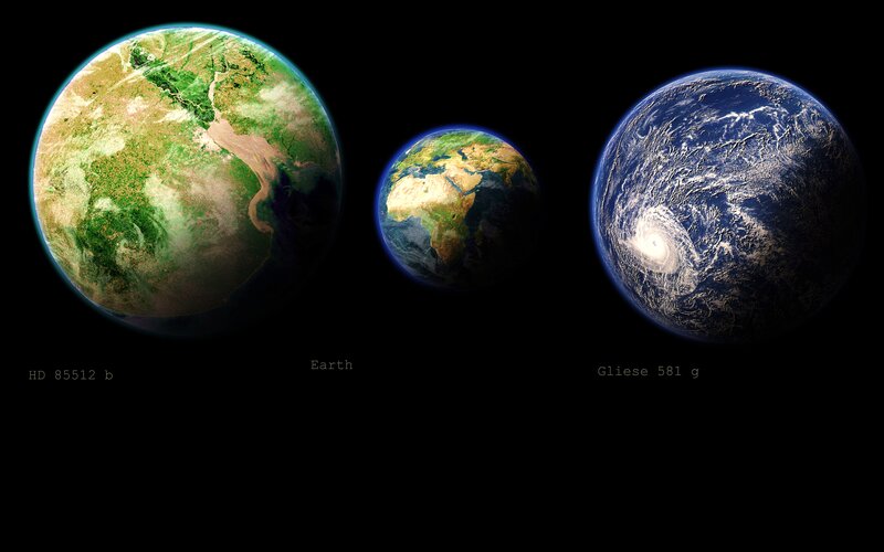 Three Exoplanets