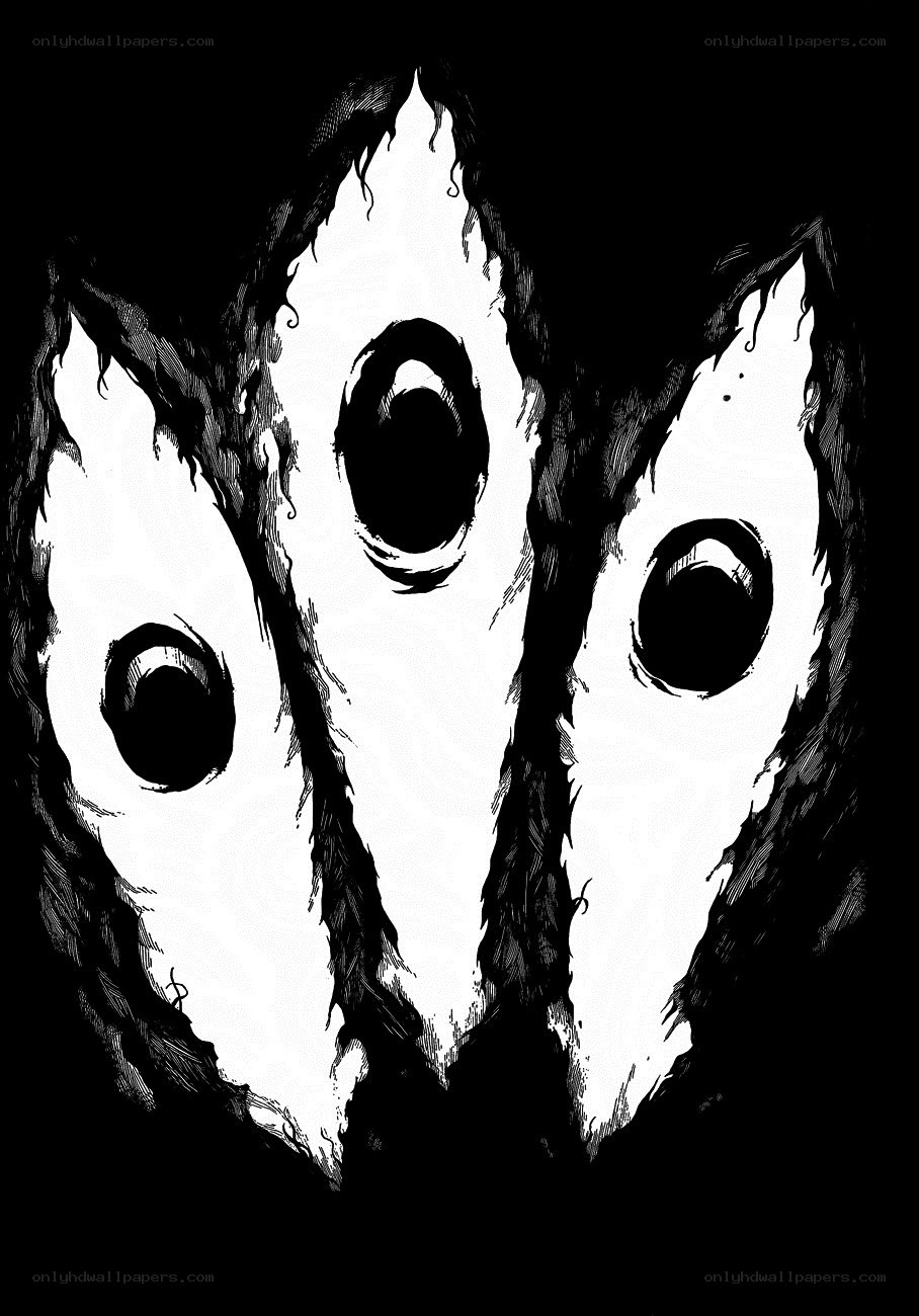 three-eyed creature illustration