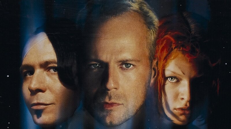 three faces in dark space