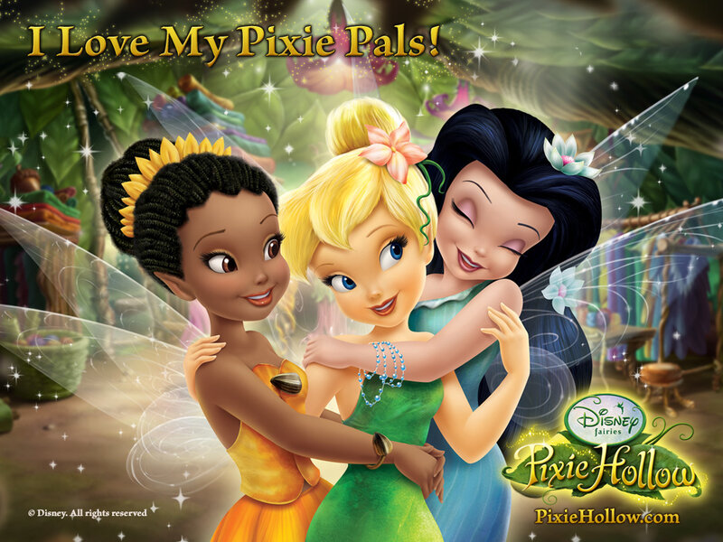Three Fairies Hugging