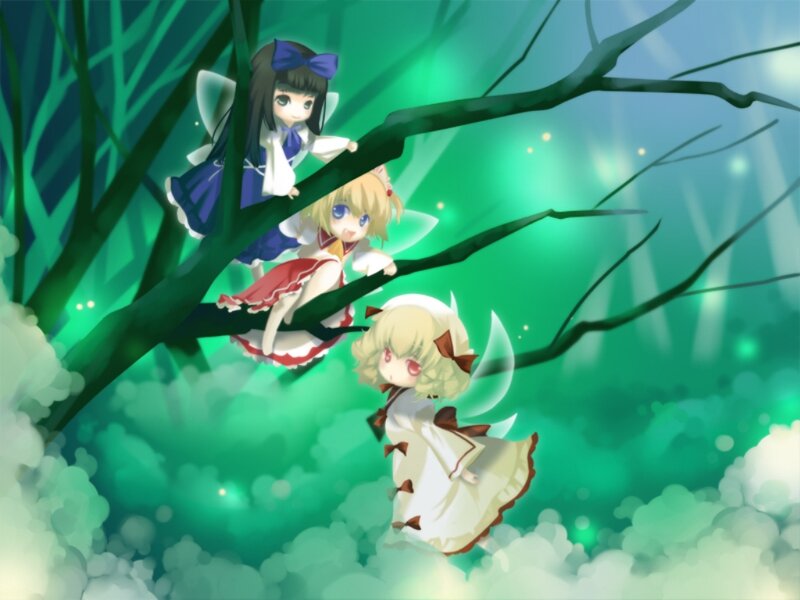 Three Fairies in a Tree