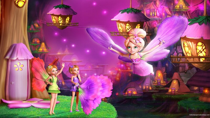 Three Fairies in a Village